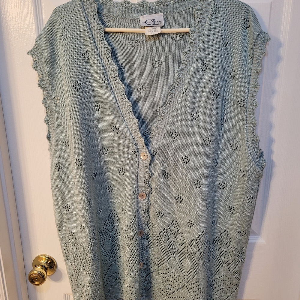 Cricket lane sweater vest